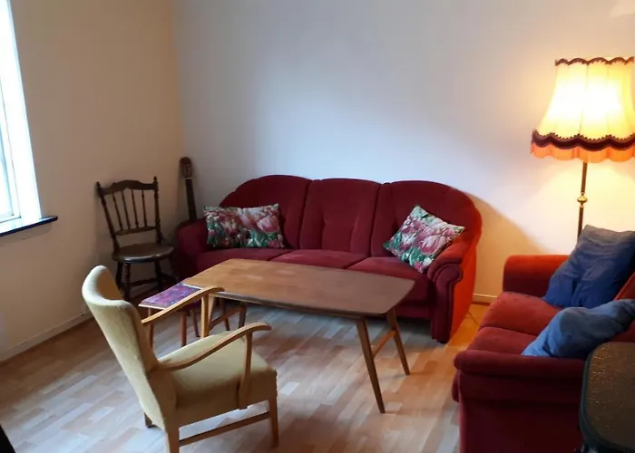 홈스테이 Fjordshelter Vintage Townhouse 튀세달